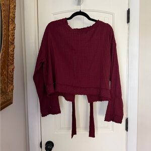Free People Walking In Hueco Long Sleeve Shirt